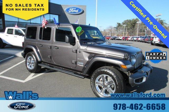 used 2020 Jeep Wrangler Unlimited car, priced at $28,556