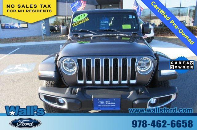 used 2020 Jeep Wrangler Unlimited car, priced at $28,556