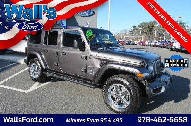 used 2020 Jeep Wrangler Unlimited car, priced at $28,556