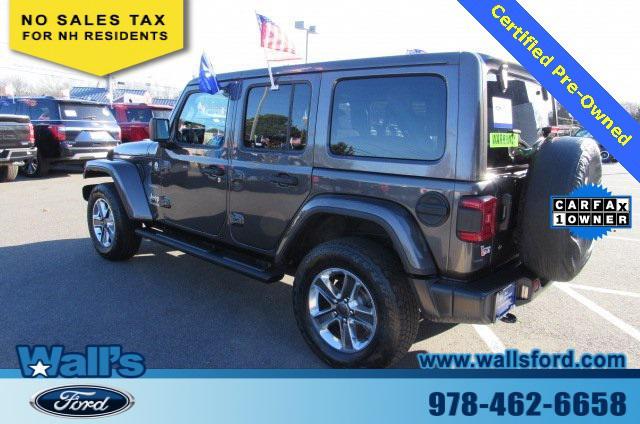 used 2020 Jeep Wrangler Unlimited car, priced at $28,556