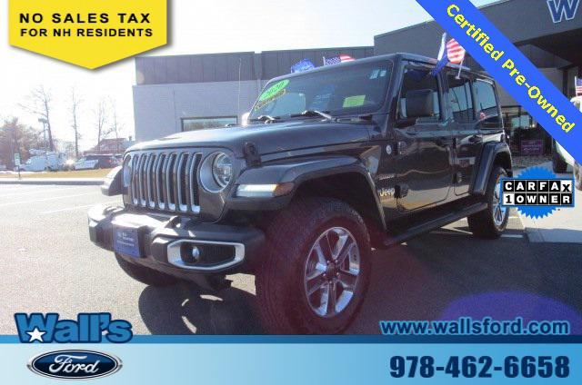 used 2020 Jeep Wrangler Unlimited car, priced at $28,556