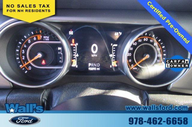 used 2020 Jeep Wrangler Unlimited car, priced at $28,556