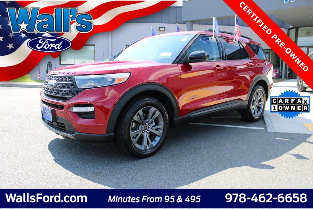 used 2022 Ford Explorer car, priced at $32,212