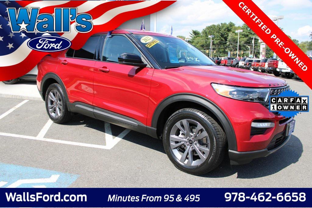 used 2022 Ford Explorer car, priced at $32,212