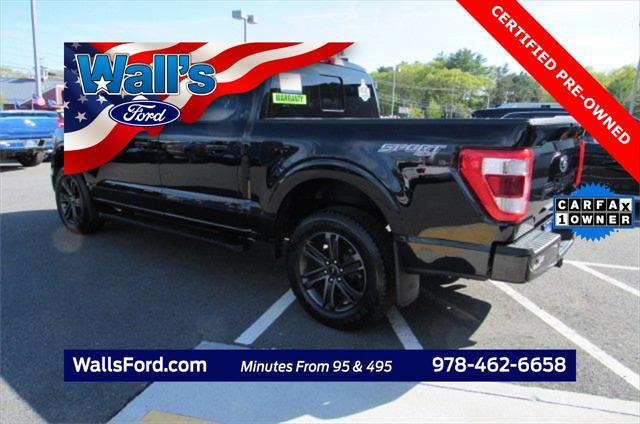 used 2021 Ford F-150 car, priced at $47,877