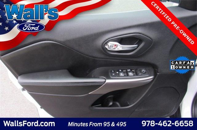 used 2019 Jeep Cherokee car, priced at $16,719