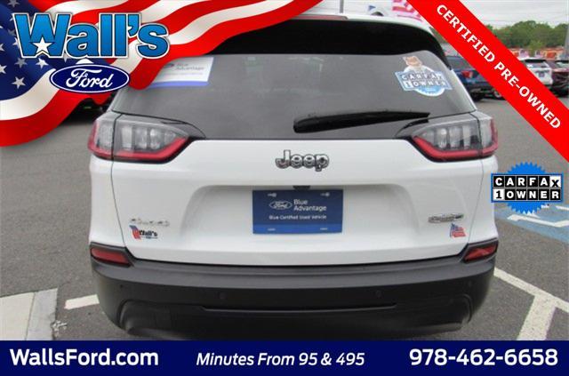 used 2019 Jeep Cherokee car, priced at $16,719