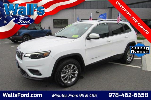 used 2019 Jeep Cherokee car, priced at $16,719