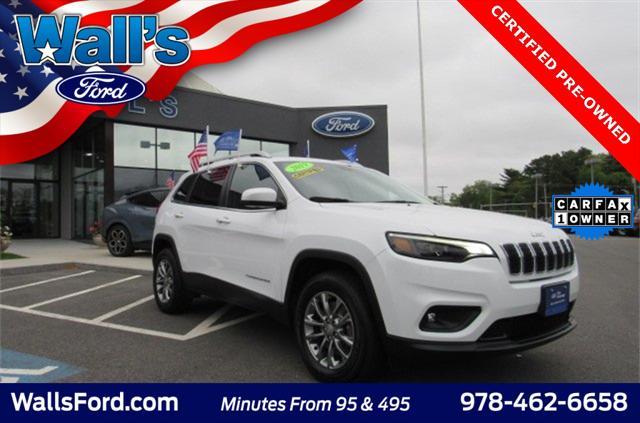 used 2019 Jeep Cherokee car, priced at $16,719