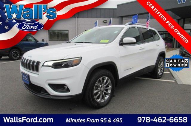 used 2019 Jeep Cherokee car, priced at $16,719