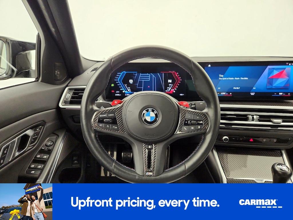 used 2023 BMW M3 car, priced at $73,998