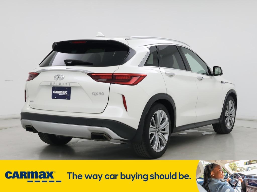 used 2021 INFINITI QX50 car, priced at $28,998