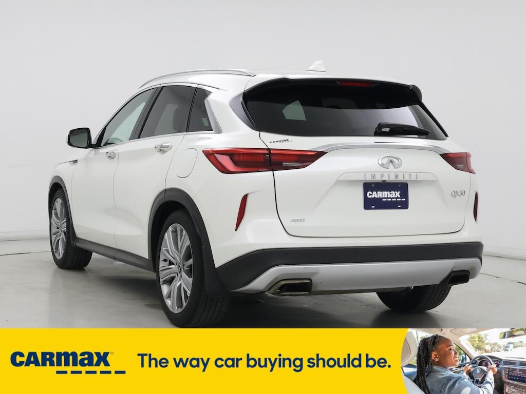 used 2021 INFINITI QX50 car, priced at $28,998