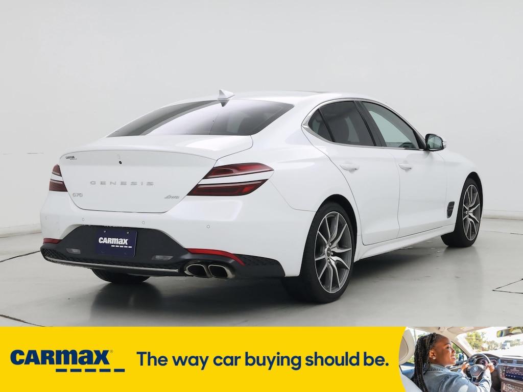 used 2022 Genesis G70 car, priced at $31,998