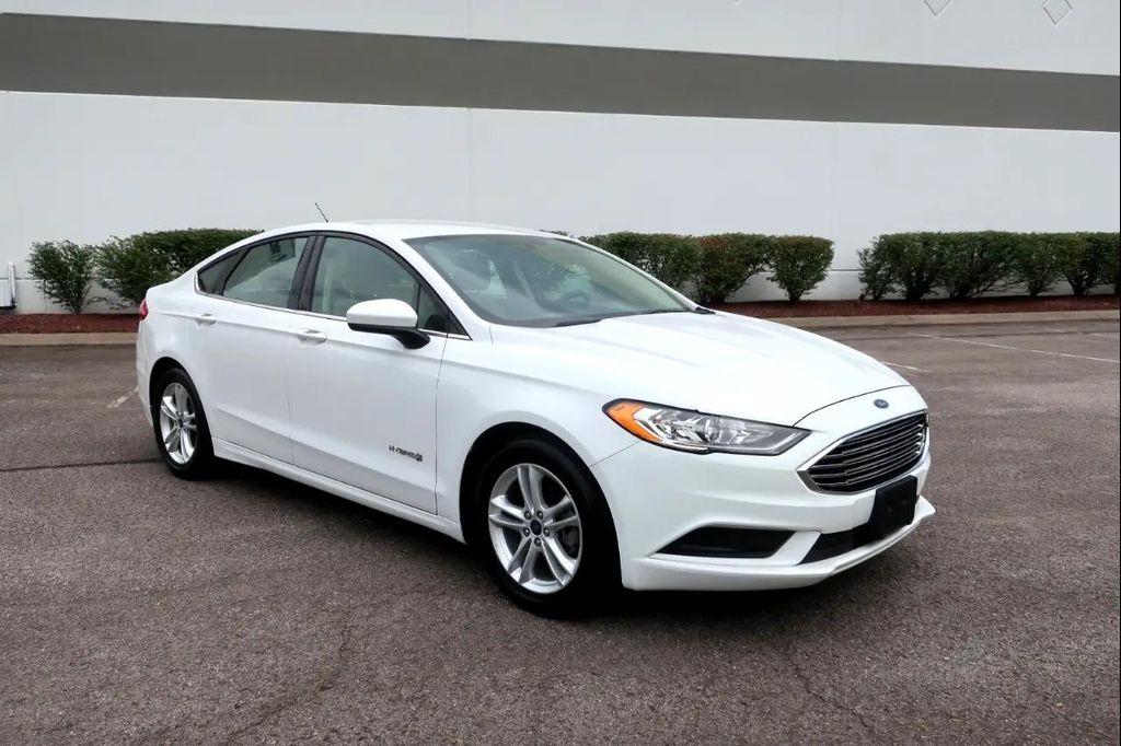 used 2018 Ford Fusion Hybrid car, priced at $13,800