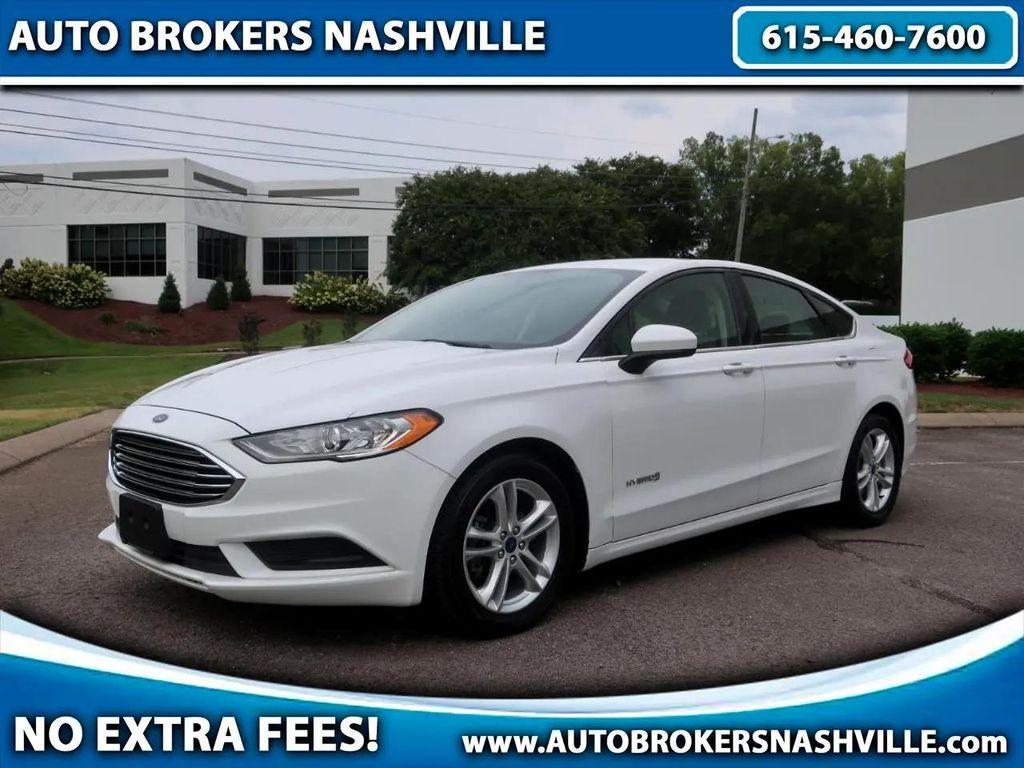 used 2018 Ford Fusion Hybrid car, priced at $13,800