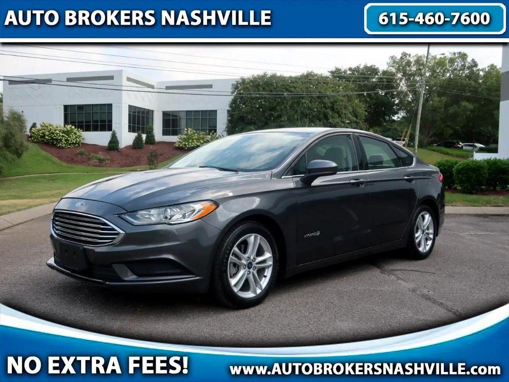 used 2018 Ford Fusion Hybrid car, priced at $10,800
