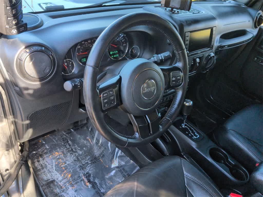 used 2017 Jeep Wrangler Unlimited car, priced at $14,800