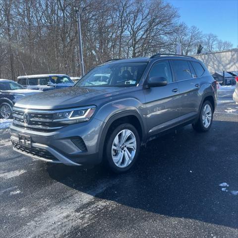 used 2021 Volkswagen Atlas car, priced at $24,500