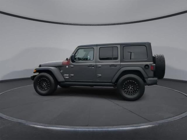 used 2018 Jeep Wrangler Unlimited car, priced at $22,300