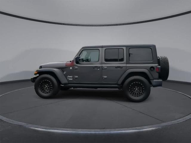 used 2018 Jeep Wrangler Unlimited car, priced at $22,300