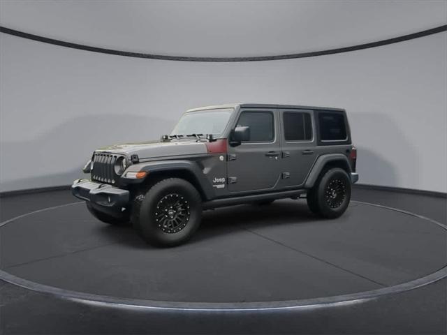 used 2018 Jeep Wrangler Unlimited car, priced at $22,300