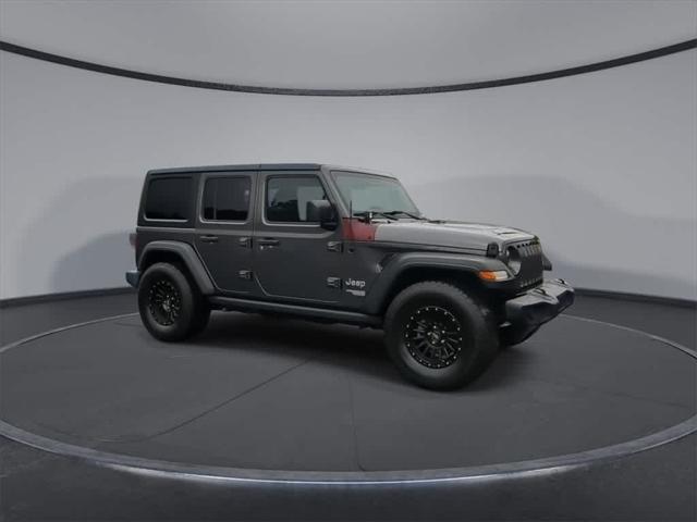 used 2018 Jeep Wrangler Unlimited car, priced at $22,300