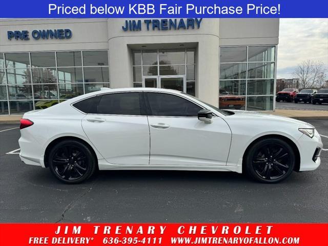 used 2021 Acura TLX car, priced at $29,995