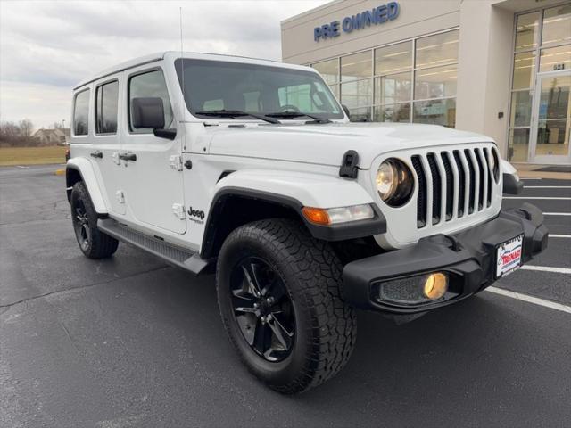 used 2021 Jeep Wrangler Unlimited car, priced at $31,295