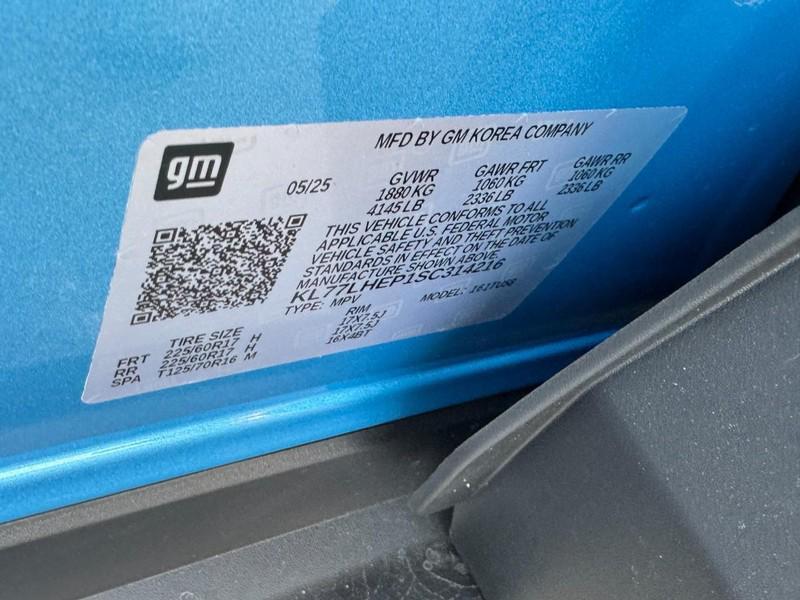 new 2025 Chevrolet Trax car, priced at $24,430