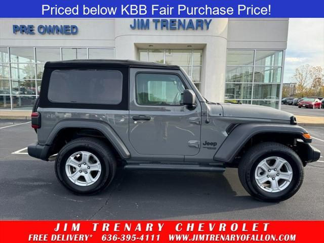 used 2021 Jeep Wrangler car, priced at $22,295