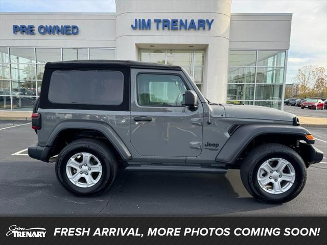 used 2021 Jeep Wrangler car, priced at $23,495