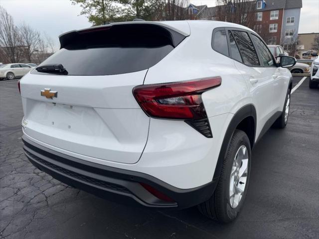 new 2025 Chevrolet Trax car, priced at $22,030