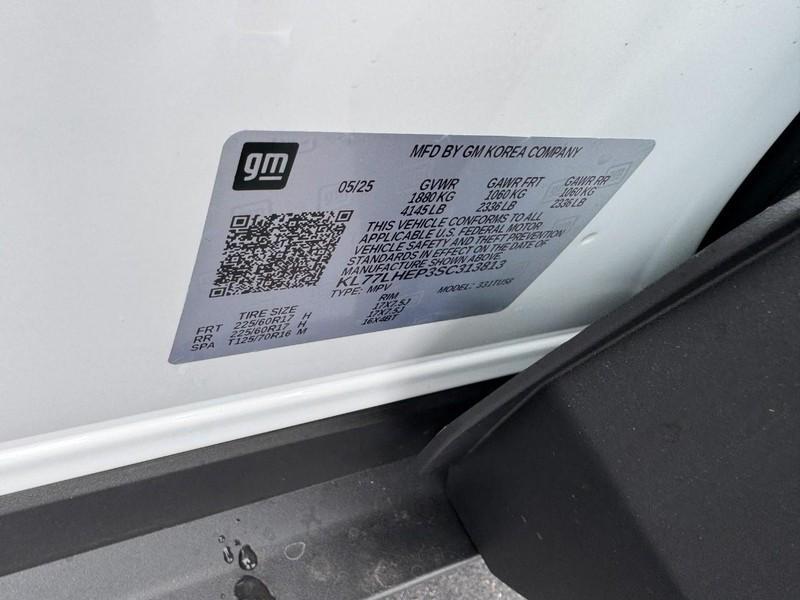 new 2025 Chevrolet Trax car, priced at $24,035