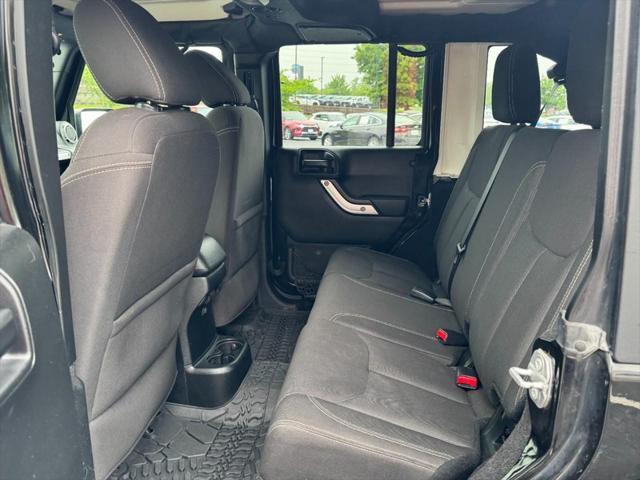 used 2017 Jeep Wrangler Unlimited car, priced at $21,229