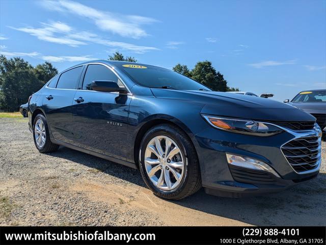 used 2021 Chevrolet Malibu car, priced at $17,400