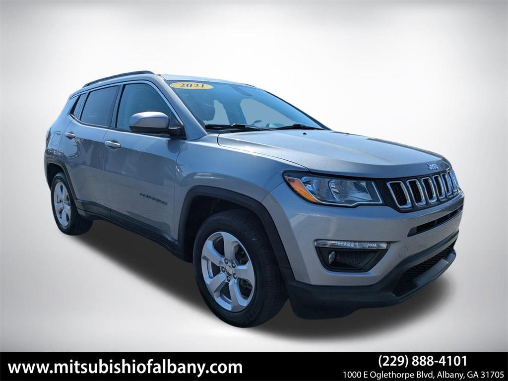used 2021 Jeep Compass car, priced at $18,968