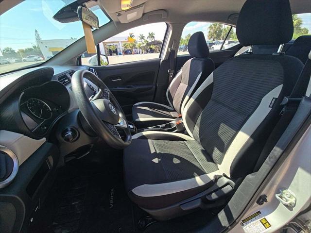 used 2022 Nissan Versa car, priced at $17,670