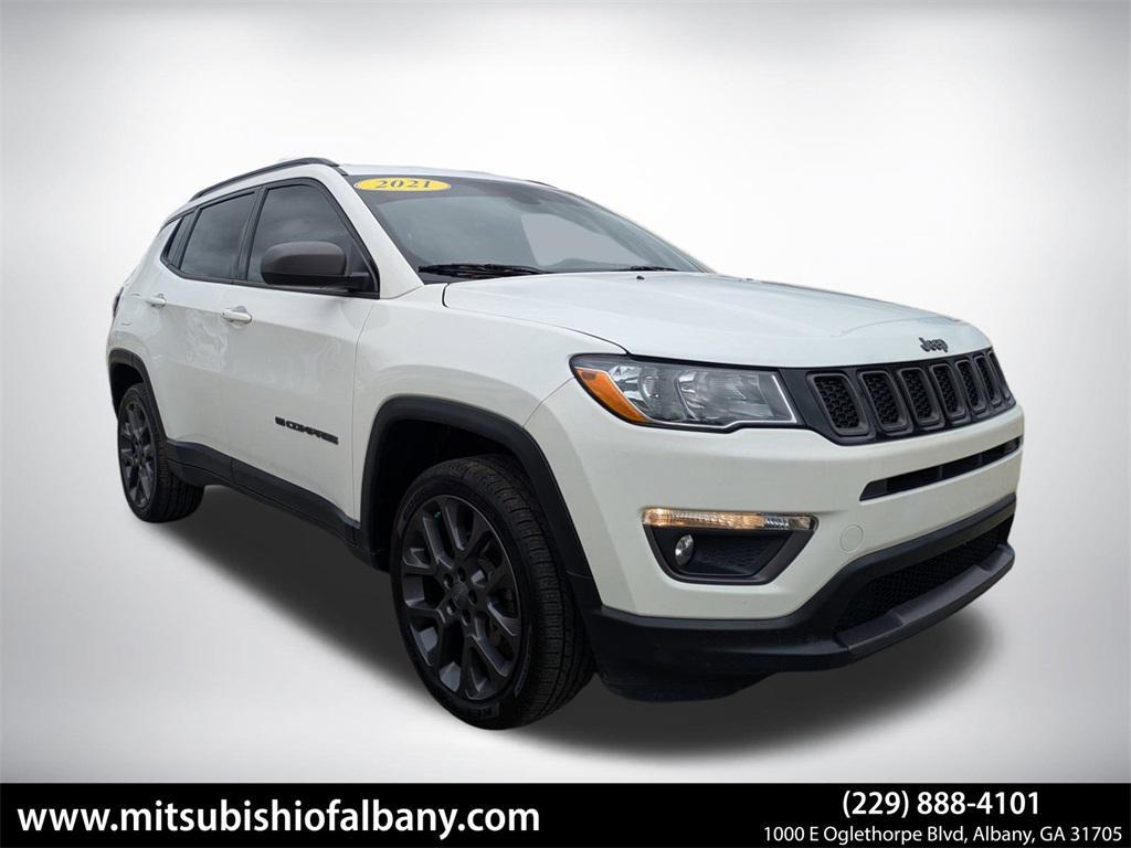 used 2021 Jeep Compass car, priced at $19,023