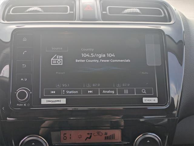 new 2024 Mitsubishi Mirage car, priced at $19,675