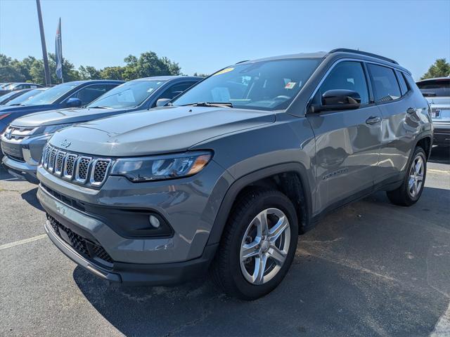 used 2023 Jeep Compass car, priced at $19,590