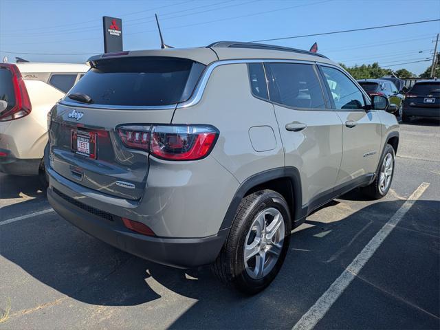 used 2023 Jeep Compass car, priced at $19,590