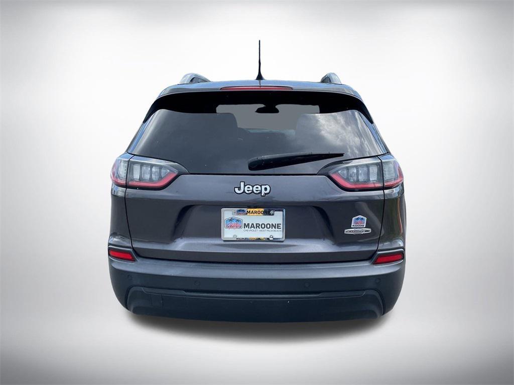 used 2021 Jeep Cherokee car, priced at $17,562