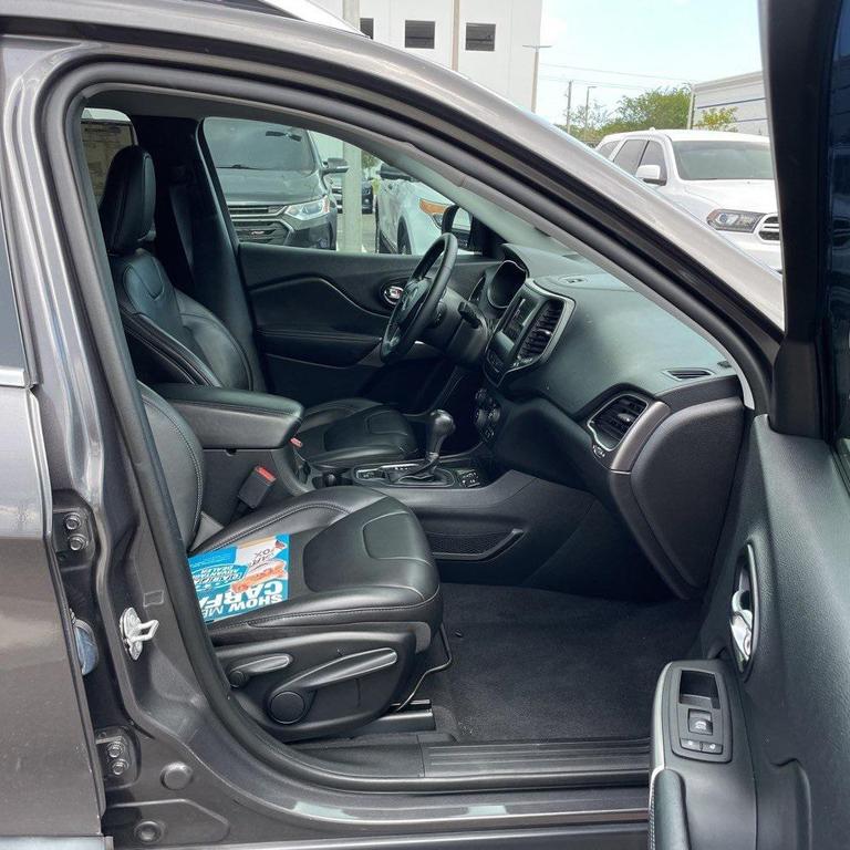 used 2021 Jeep Cherokee car, priced at $17,562