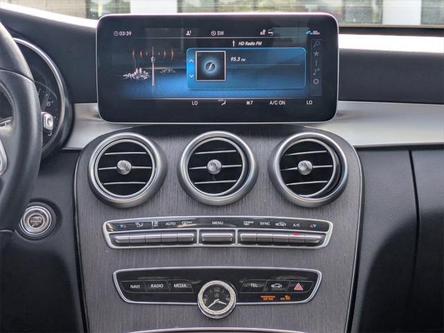 used 2019 Mercedes-Benz C-Class car, priced at $21,995