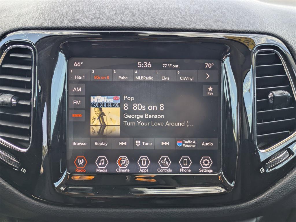 used 2021 Jeep Compass car, priced at $17,598