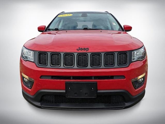 used 2021 Jeep Compass car, priced at $19,433