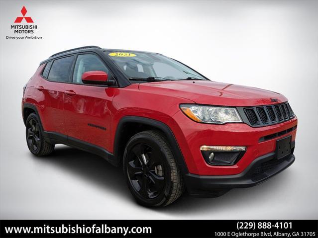 used 2021 Jeep Compass car, priced at $19,433