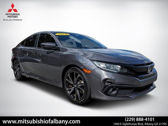 used 2019 Honda Civic car, priced at $20,437