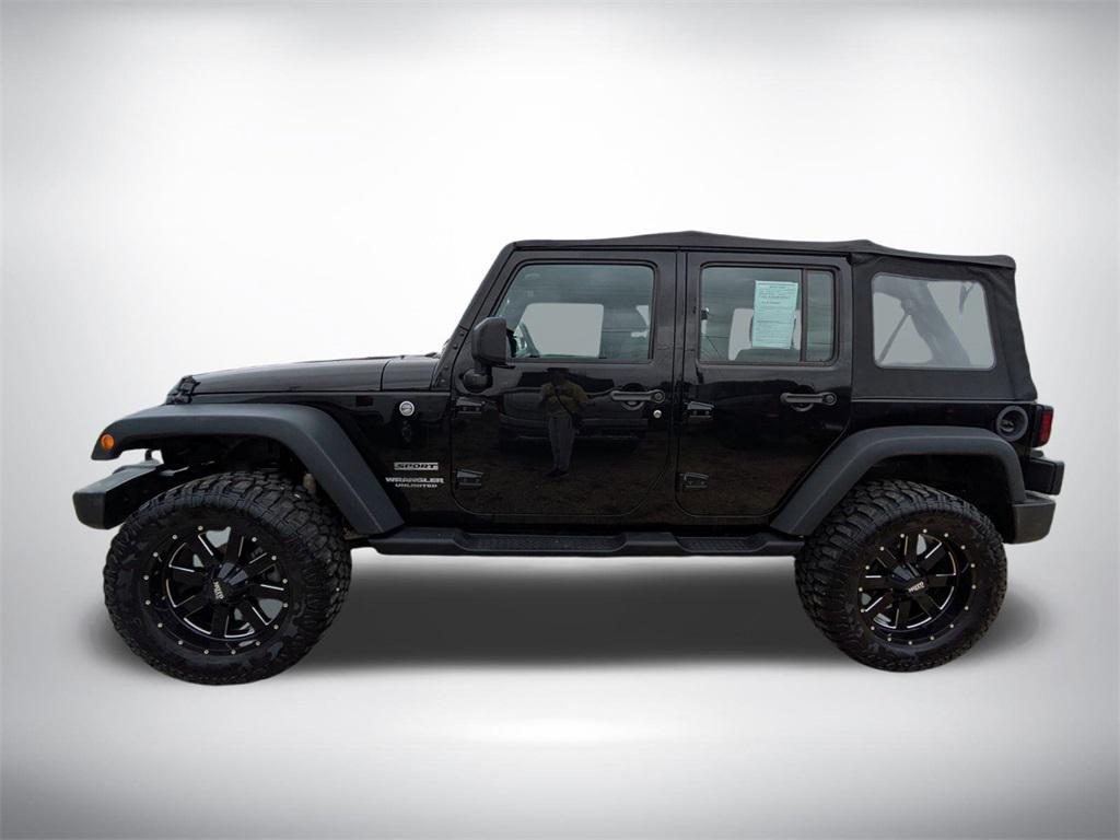 used 2017 Jeep Wrangler Unlimited car, priced at $20,994